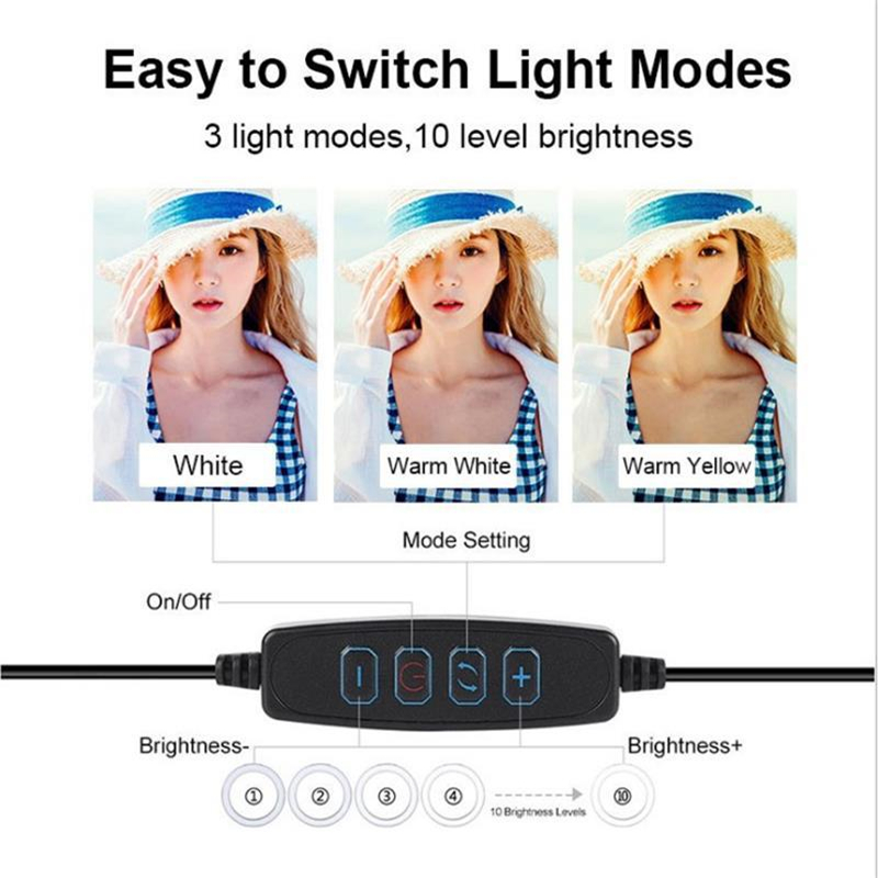 Dimmable Led Ring Light Profis - Photography Lighting Meter recension och pris